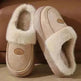 Winter Plush Slippers For Men Casual All-match Warm Suede House Shoes Indoor Non-slip Floor Bedroom Slipper - EX-STOCK CANADA