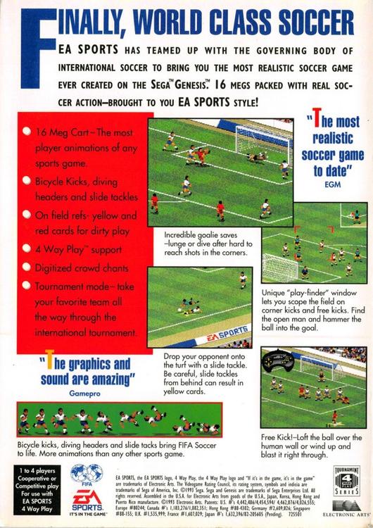 FIFA International Soccer 