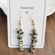 Handmade DIY Natural Crystal Stone Beaded Earrings - EX-STOCK Canada