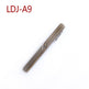 A slim metallic pen or slim wallet-style accessory shown diagonally on a plain white background, with red text reading LDJ-A9 in the upper left corner.