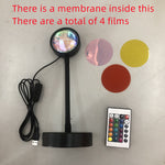 Sunset Projection Lamp Sunset Projector Night Light Wall Decoration Lighting EX-STOCK Canada 
