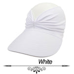 Summer Beach Visor Sun Hat for women Cross-border Spring Open Top UV protection Visor Hat - EX-STOCK Canada