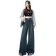 New Simple High Waist Casual Straight-leg Baggy Jeans Pant For Women - EX-STOCK Canada