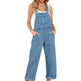 Loose Women's Denim Suspender Pants EX-STOCK Canada 