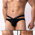 Thin Ice Silk Low Waist Men's Underwear Briefs - EX-STOCK Canada