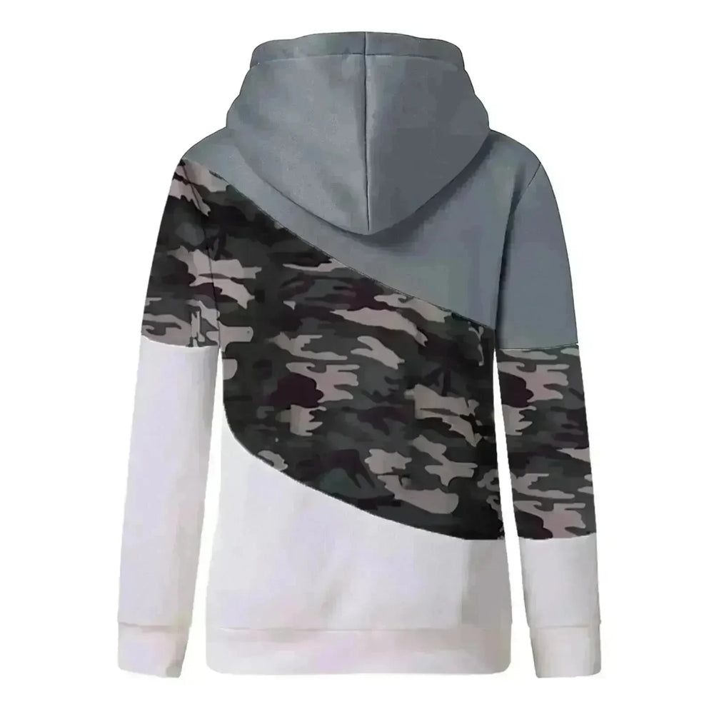 Casual Fashion Women Camouflage Winter hoodie Sweatshirt Pullover Top - EX-STOCK CANADA