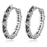 Fashion Simple Zircon Women's Copper Earrings - EX-STOCK CANADA