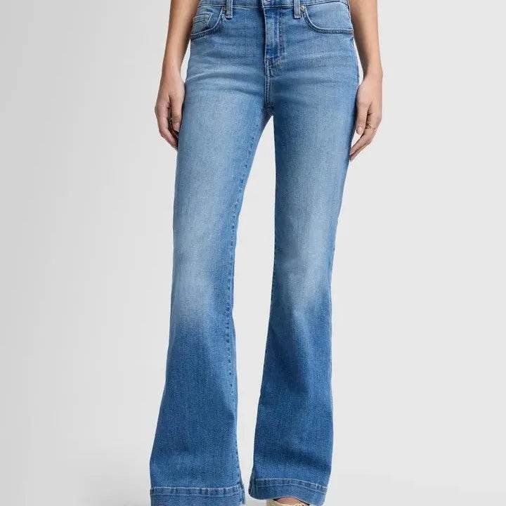 Retro Hip Lifting Stretch Bootcut Jeans Pants women - EX-STOCK Canada
