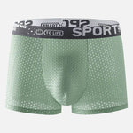 Men's Underwear Mid Waist Mesh Ice Silk Mesh SPORT Boxer Brief - EX-STOCK Canada