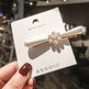 Elegant Pearl Bling Hair Clip - EX-STOCK Canada