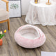 2 In 1 Dog And Cat Bed Pet Winter Bed Round Plush Warm Bed House Soft Long Plush Pets Bed Pet Products EX-STOCK Canada 
