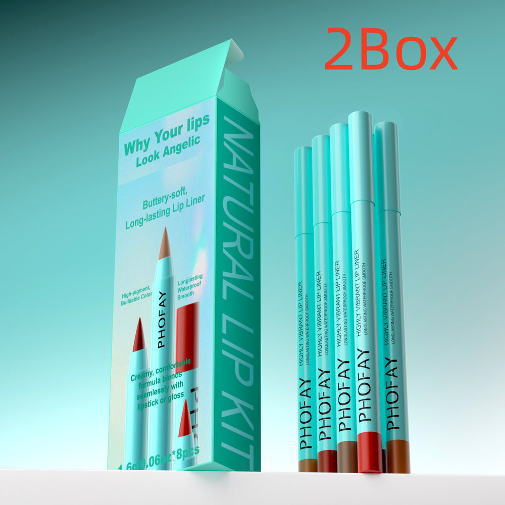 Lip Liner Set with Precision Tip – Long-Lasting, Waterproof & Smudge-Proof (1PC, 2PC & 3PC Sets)