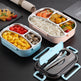 Stainless Steel Insulated Kids Bento Lunch Box with Cutlery - EX-STOCK Canada