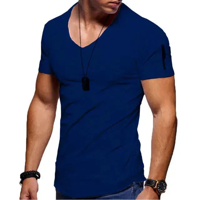 Men's Short Sleeve Cotton Casual Polo T shirt - EX-STOCK CANADA