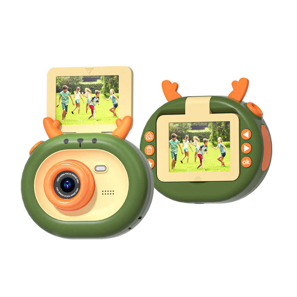 180-degree Flip-screen Children's HD Digital Camera - EX-STOCK Canada