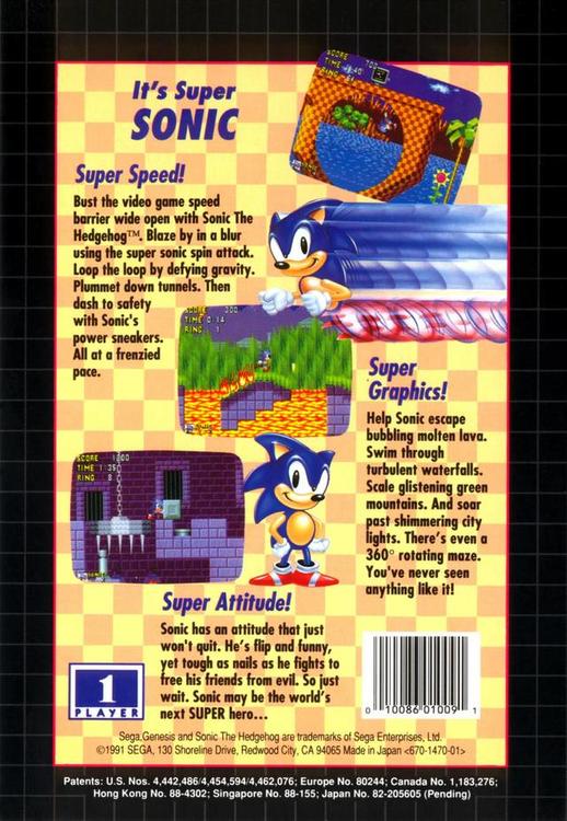SONIC THE HEDGEHOG 