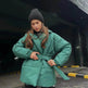 Winter Lapel Waisted Cotton Coat Hooded Winter Jacket women - EX-STOCK Canada