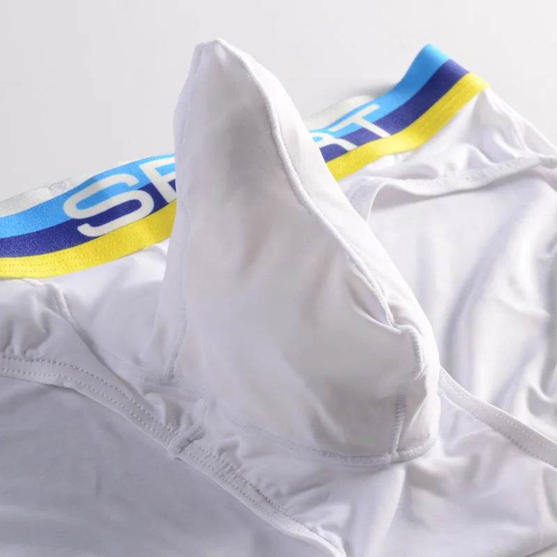 Silk Quick dry Breathable Ball sack Briefs with Pouch underwear men. - EX-STOCK Canada
