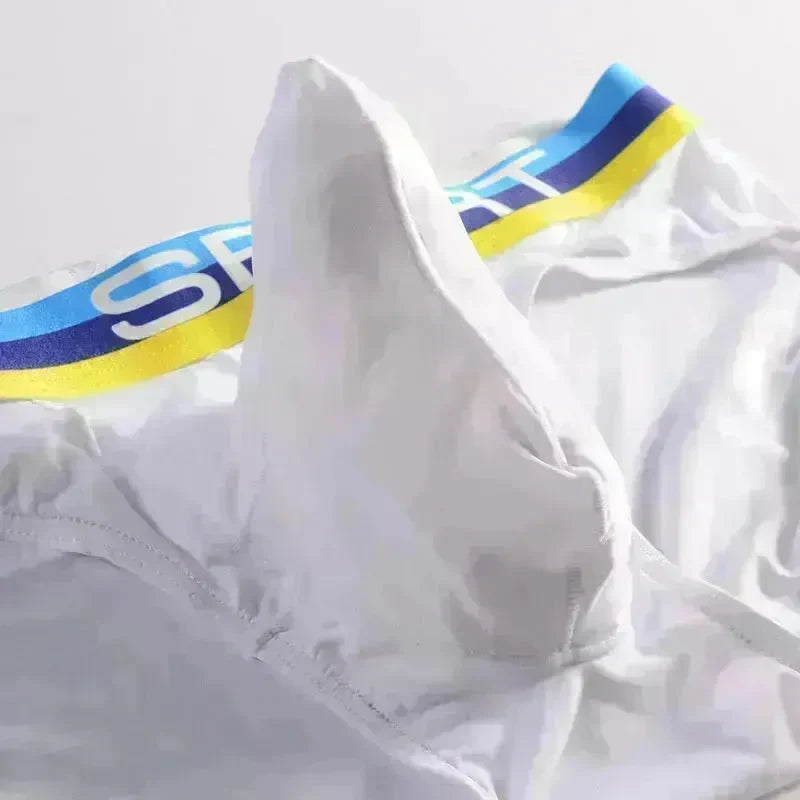 Silk Quick dry Breathable Ball sack Briefs with Pouch underwear men. - EX-STOCK CANADA