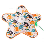 Interactive Hide & Seek Cat Toy – Electric Hunting Dome with Concealed Feather Wand for Indoor Cats