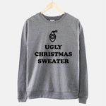 Women's Ugly Christmas Sweater Sweatshirt Bah Humbug Funny - EX-STOCK Canada