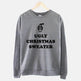 Women's Ugly Christmas Sweater Sweatshirt Bah Humbug Funny - EX-STOCK Canada
