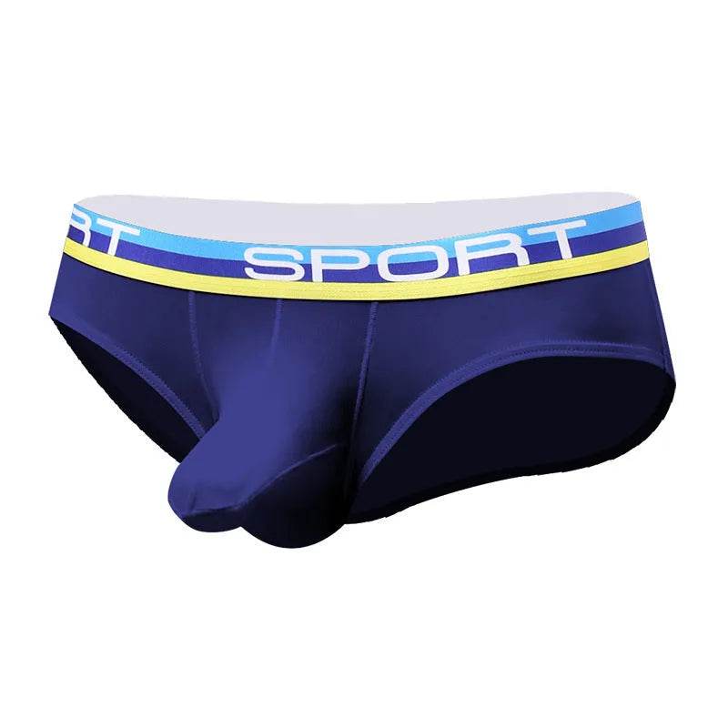 Silk Quick dry Breathable Ball sack Briefs with Pouch underwear men. - EX-STOCK CANADA