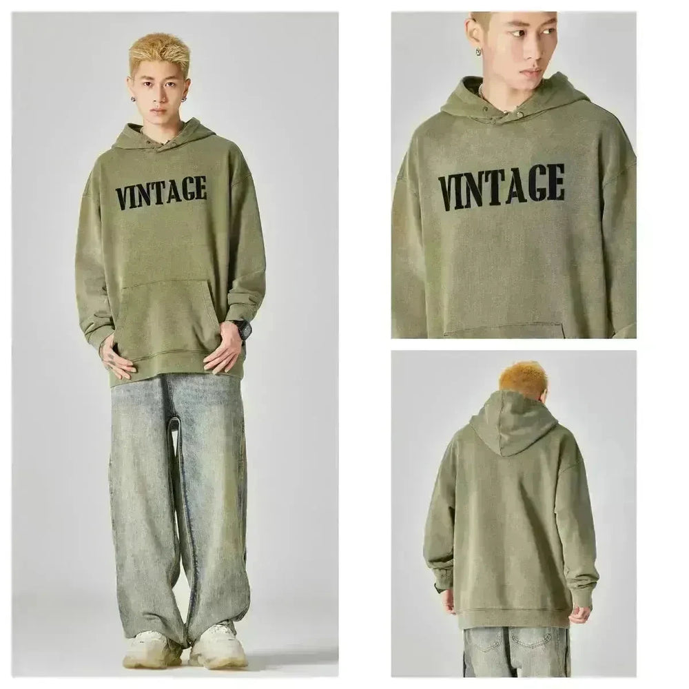 Men's Fashion Casual Hoodie Sweatshirt Pullover top men - EX-STOCK CANADA
