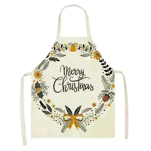 Personalized Christmas Aprons gifts idea for chefs bakers - EX-STOCK CANADA