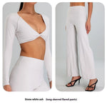 High-intensity Sports Suit Outdoor Running Nude Feel Workout Clothes Slimming High Waist - EX-STOCK CANADA