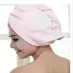 Women's Microfiber Hair Dryer Cap Absorbent Hair Towel. - EX-STOCK CANADA