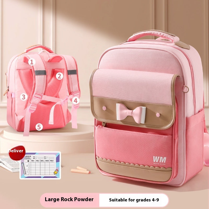 Children's Backpack For Grade Portable Burden Alleviation EX-STOCK