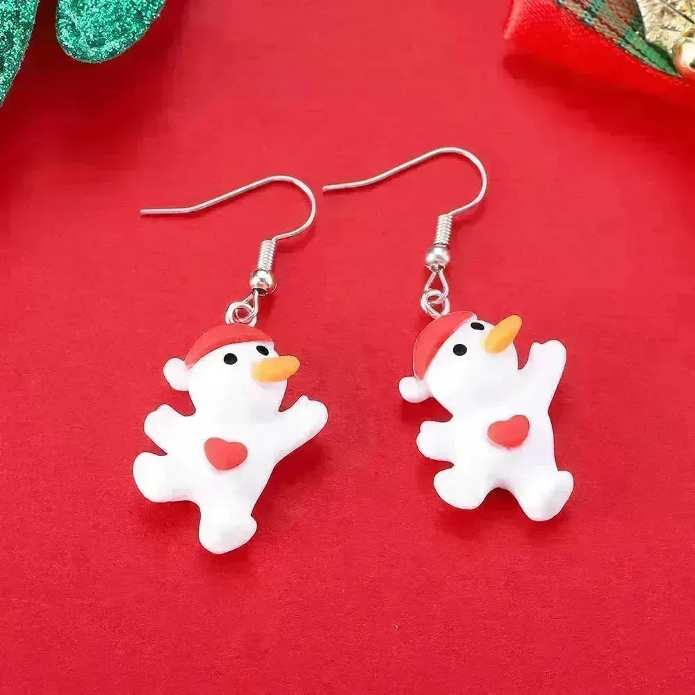 Creative Cartoon Christmas Earrings Fashion - EX-STOCK CANADA