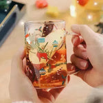 2024 Christmas Gift High Beauty Creative Cup Christmas Snowman Glass Cup High Temperature Resistant - EX-STOCK CANADA