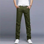 Slim fit straight leg Trouser Casual for Men's - EX-STOCK Canada