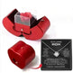 Fashion Jewelry Box Red Apple Christmas Gift Necklace Eternal Rose For Girl Mother's Day Valentine's Day Gifts With Artificial Flower Rose Flower Jewelry Box - EX-STOCK CANADA