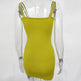 Articat Spaghetti Strap Sexy Backless Women Summer Dress Strapless Bodycon Bandage Party Dresses Vestidos Club Mini Dress - EX-STOCK CANADA