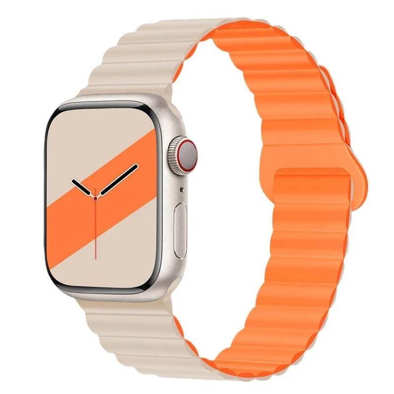 Band Silicone Magnetic Watch Strap - EX-STOCK Canada