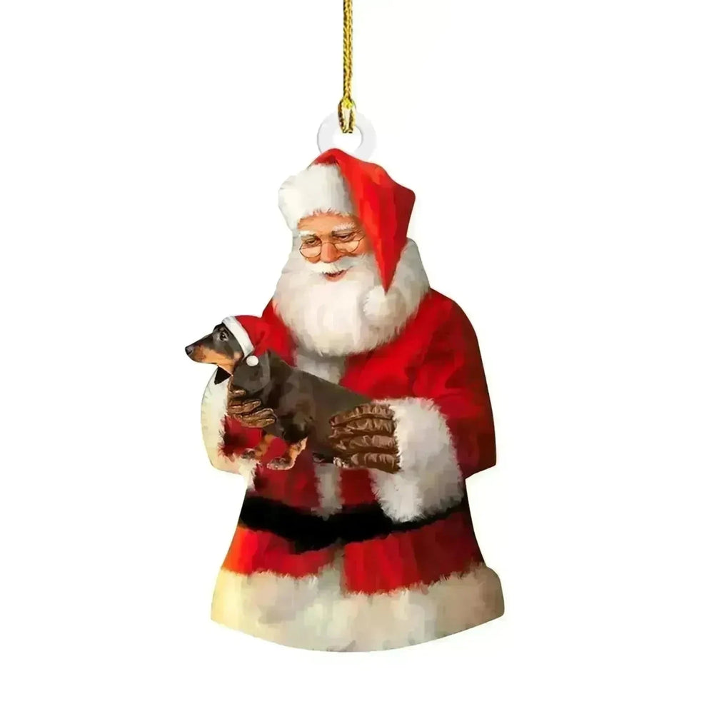 Christmas Sausage Dog Decorations Home - EX-STOCK CANADA