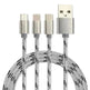 Three-in-one Mobile Phone Charging Cable - EX-STOCK CANADA