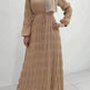 Women's Middle East Fashion Sweet Chiffon Dress Dubai Abaya dress Casual Abaya dress - EX-STOCK Canada