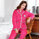 Plus Velvet Coral Winter Outfit Can Be Worn Outside Winter and Autumn pajamas and Sleepwear Loungewear - EX-STOCK Canada
