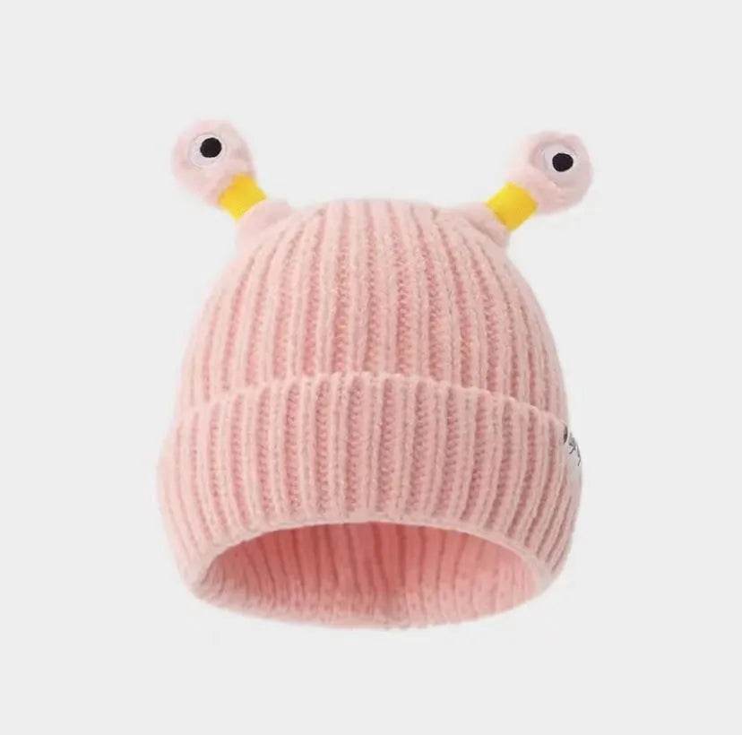 New Cute Luminous Fall Winter Warm Ear Protection Wool Cartoon All-matching Knitted Beanie Hat - EX-STOCK Canada