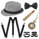 Party Men's Top Hat Pipe Pocket Watch Strap Tie Fake Cigar Set - EX-STOCK Canada