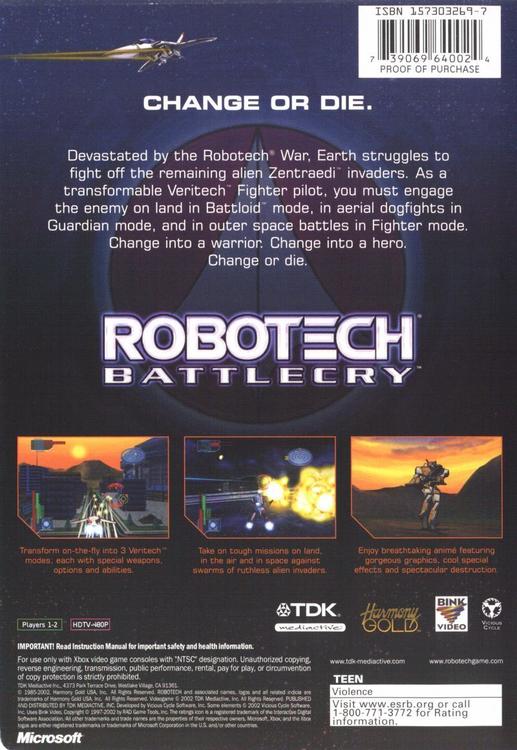 Robotech: Battlecry 