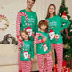 Cartoon Santa Claus Letter Printing Parent-child Christmas Pajamas Home Wear Suit - EX-STOCK CANADA