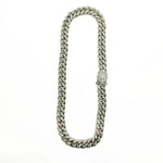 Alloy Line Cuban Link Chain Diamond Bracelet - EX-STOCK CANADA