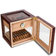 Lacquer Luxury Transparent Cedar Wood Cigar Humidors Box - EX-STOCK Canada