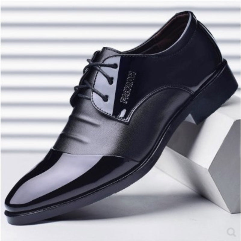 Men's British-Style Business Leather Shoes