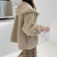 Thickened Woolen Hoodie Winter coat Fleece hooded Winter Jacket - EX-STOCK Canada